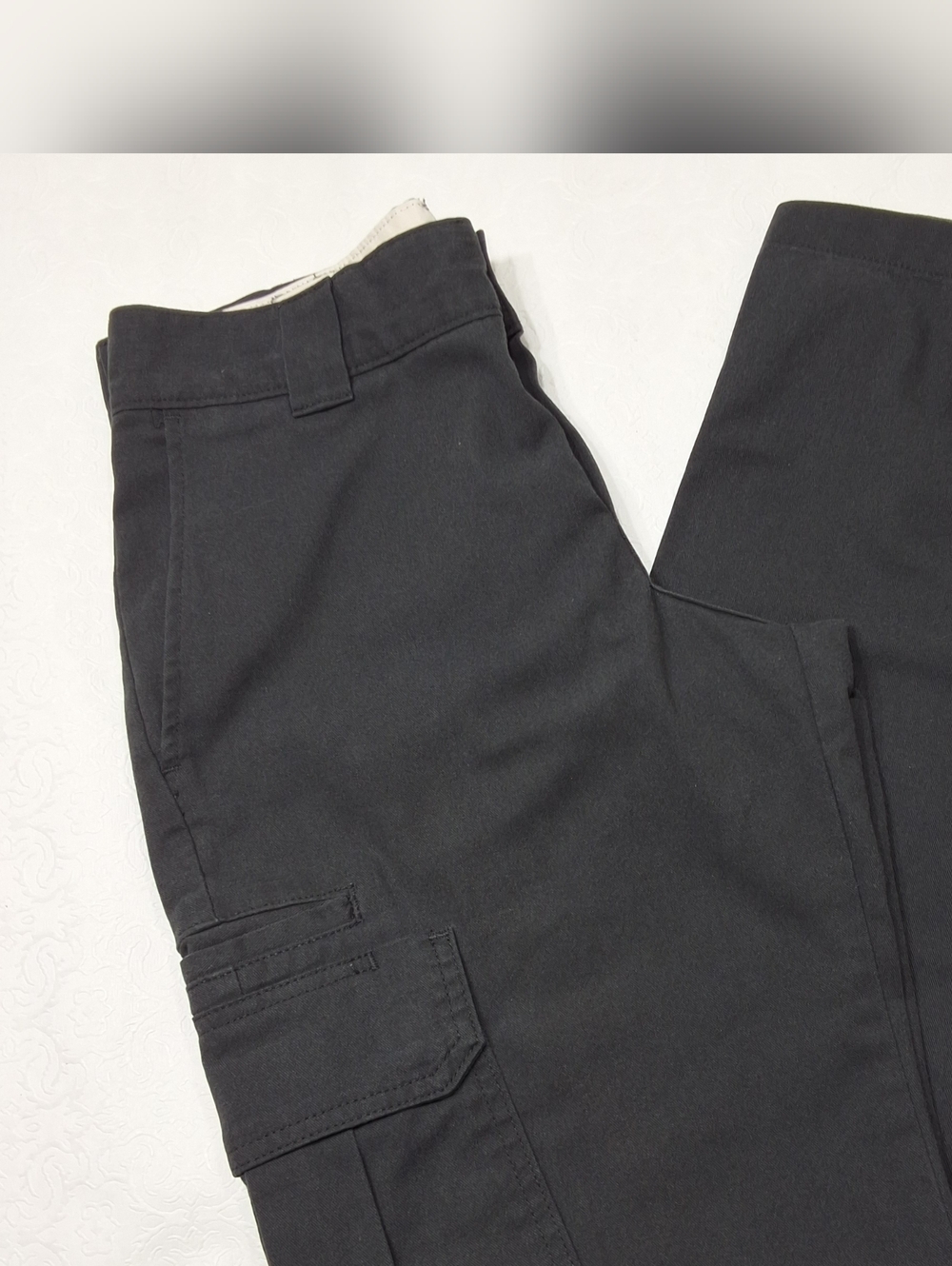 Dickies Flex Cargo Black Pants Size : Use Measurements For Size